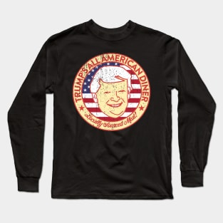 Funny Trump All American Diner 2020 Long Sleeve T-Shirt